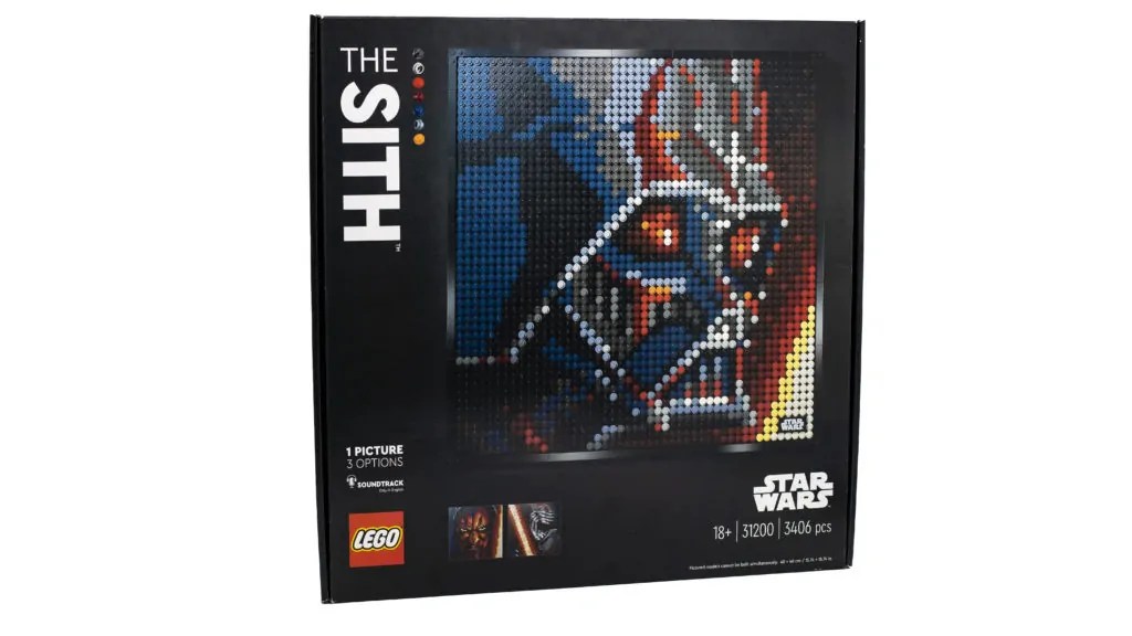 LEGO Art 31200 Star Wars The Sith review