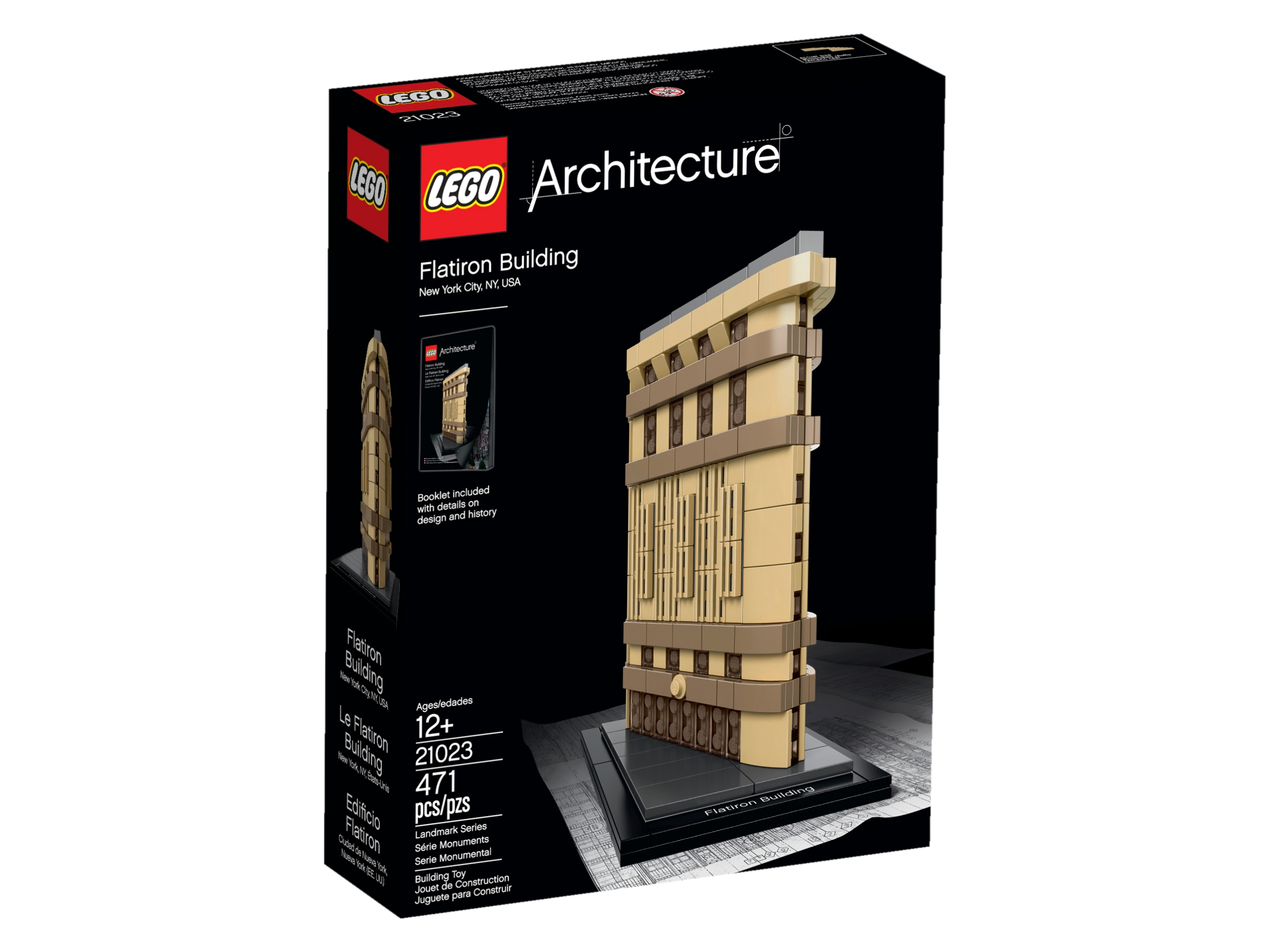 lego architecture 2023 Flatiron Building, New York - Brick Fanatics