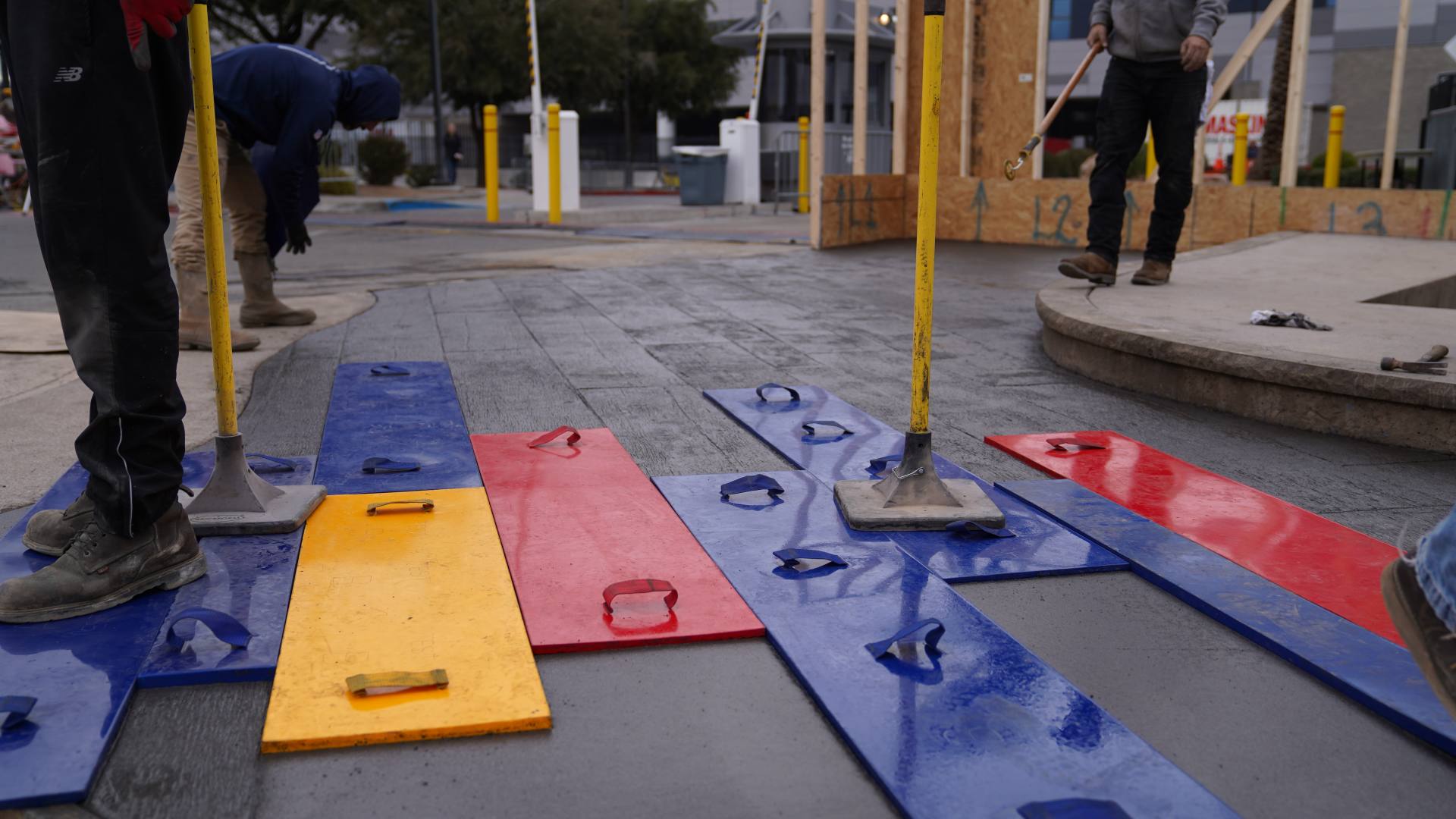 Ozark Barnwood Concrete Stamp FM8040SPRO Brickform