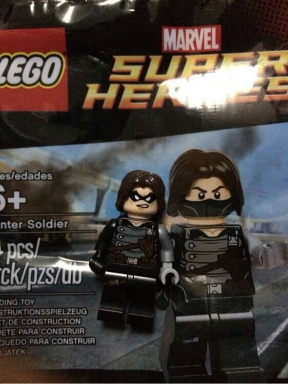 LEGO Winter Soldier Minifigure Polybag Revealed & Photos! Bricks and Bloks