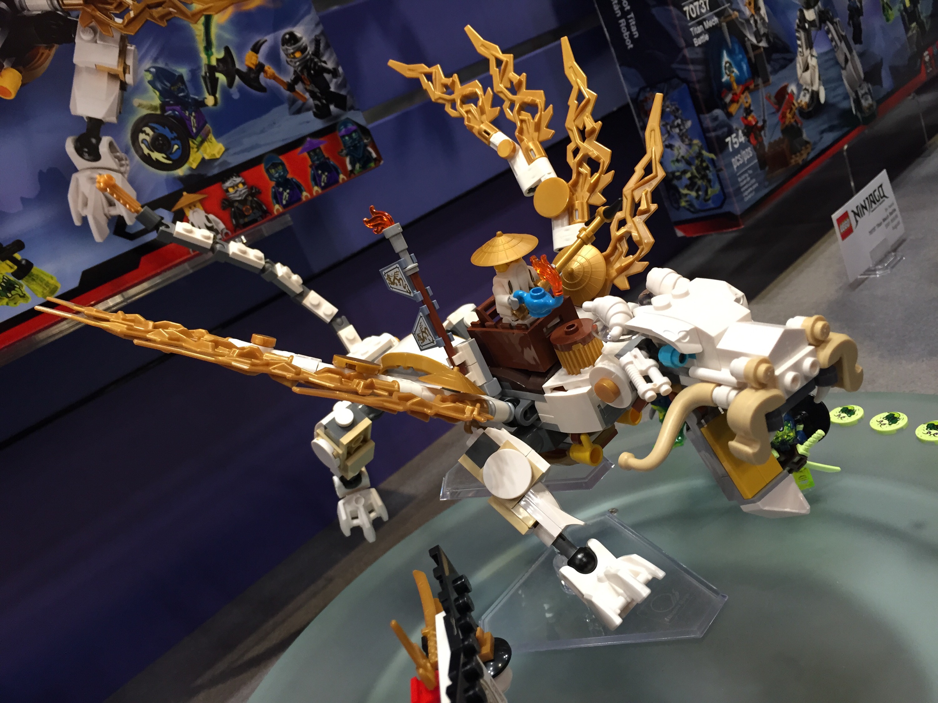 Toy Fair 2015 LEGO Ninjago Master Wu Dragon 70734 Photos