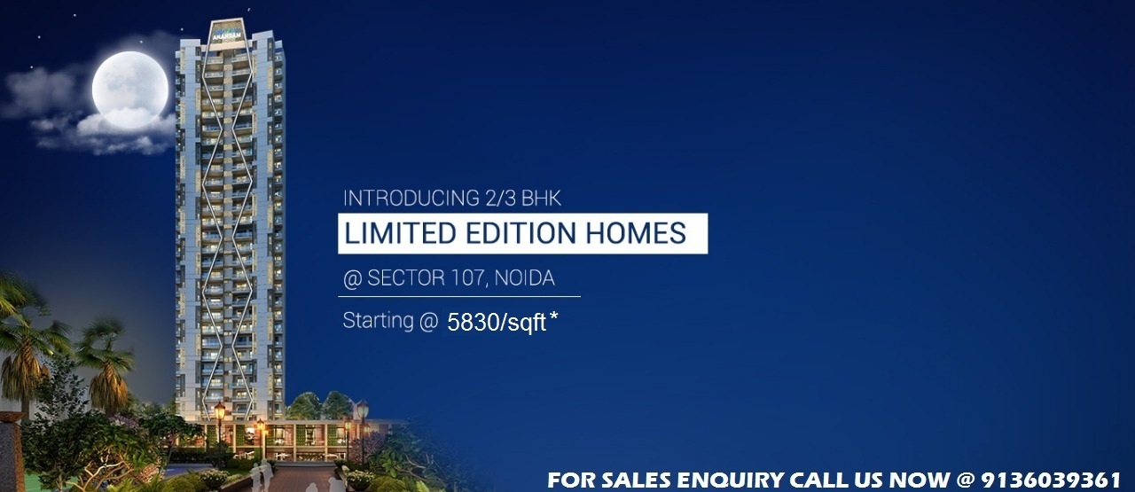Great Value Anandam 2 & 3 BHK Luxury Tower in Sharanam, Noida