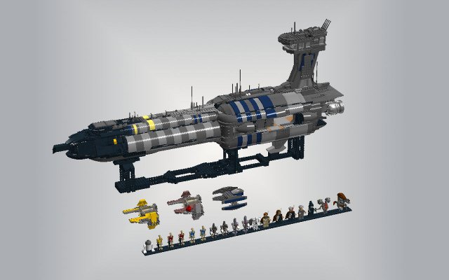 [LDD MOC] Invisible Hand LEGO Star Wars Eurobricks Forums