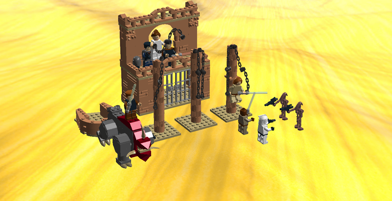 Geonosian Arena LEGO Star Wars Eurobricks Forums