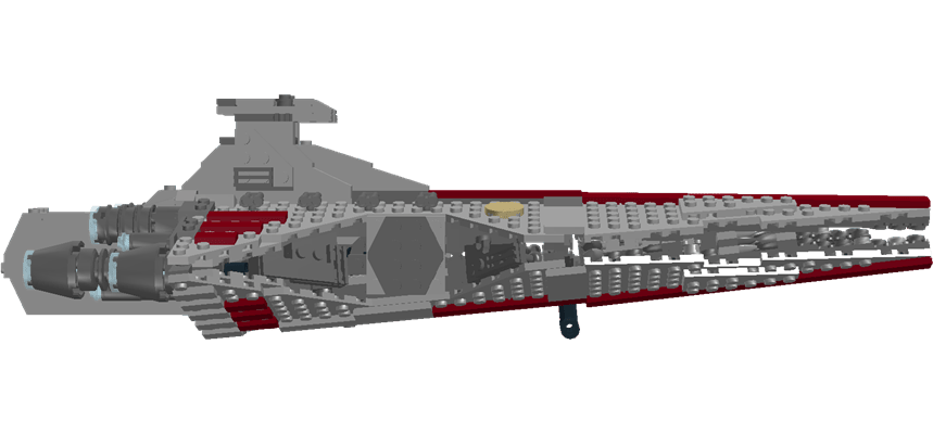 LDD MOC Midi Venatorclass Republic Attack Cruiser LEGO Star Wars Eurobricks Forums