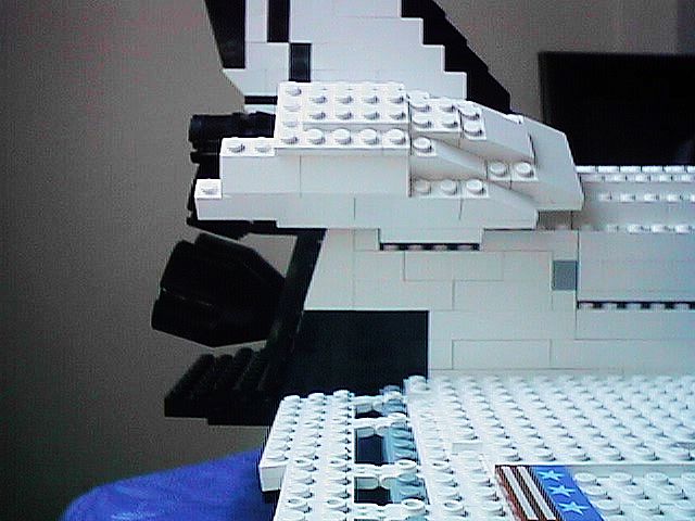 LEGO MOC Space Shuttle by sgore Rebrickable Build with LEGO