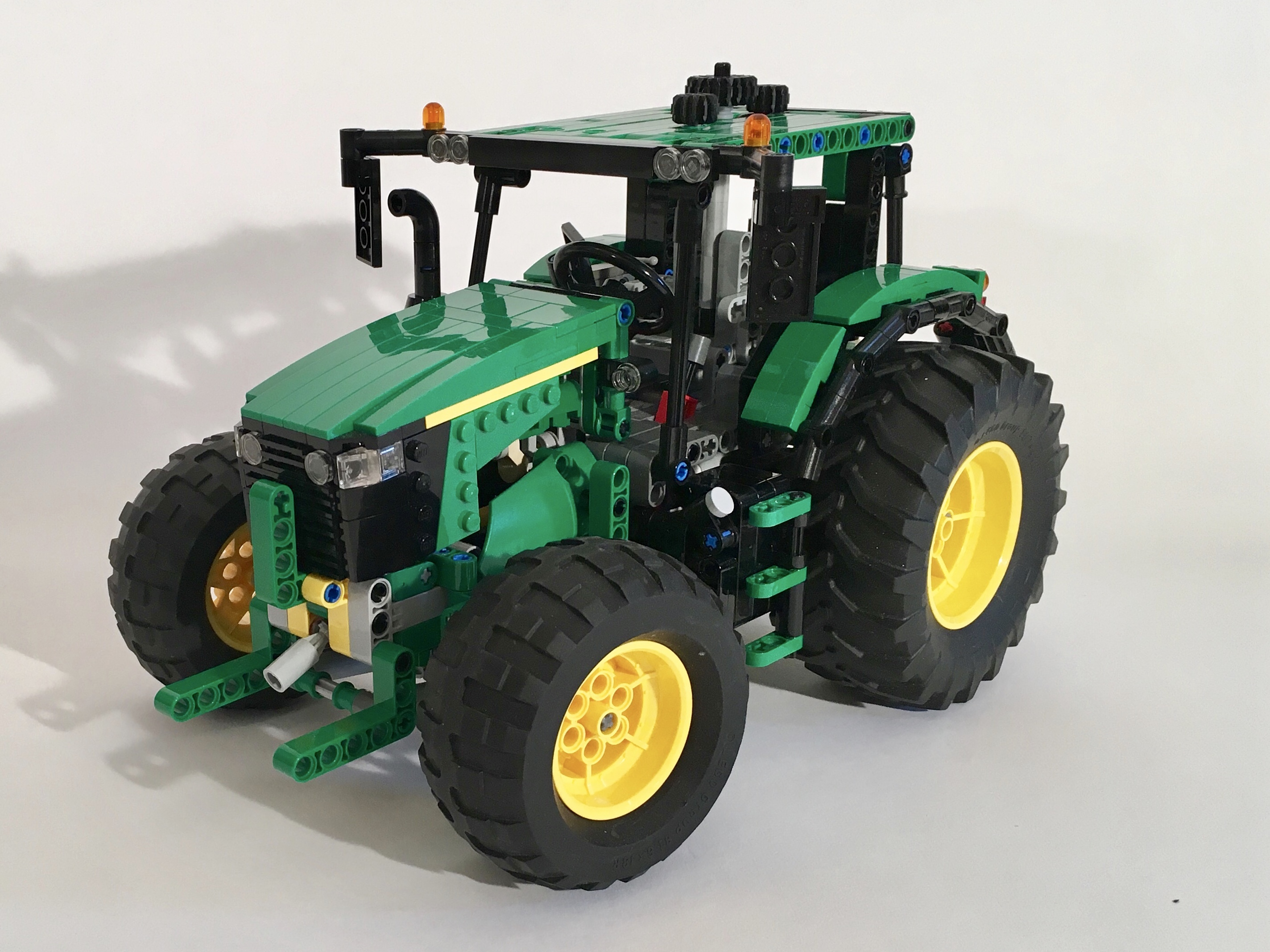 Brickshelf Gallery Mid size MOC of the John Deere 6130R Row tractor