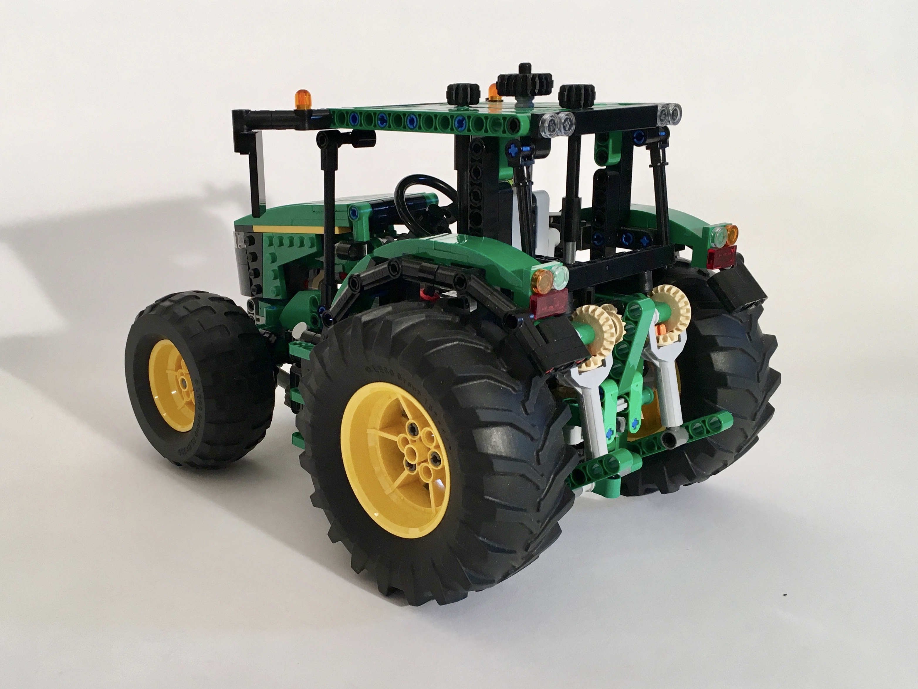 Brickshelf Gallery Mid size MOC of the John Deere 6130R Row tractor