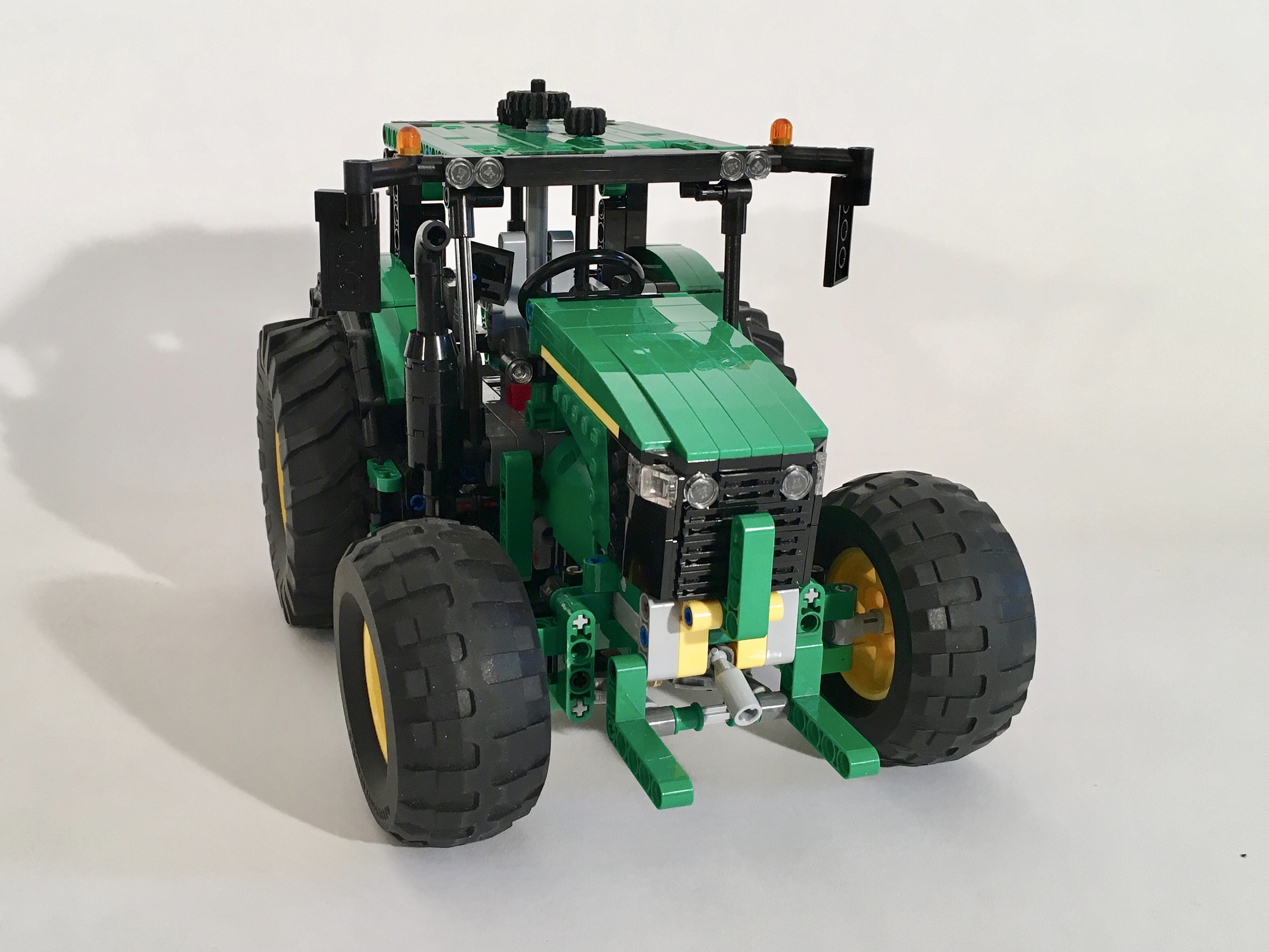 Brickshelf Gallery Mid size MOC of the John Deere 6130R Row tractor