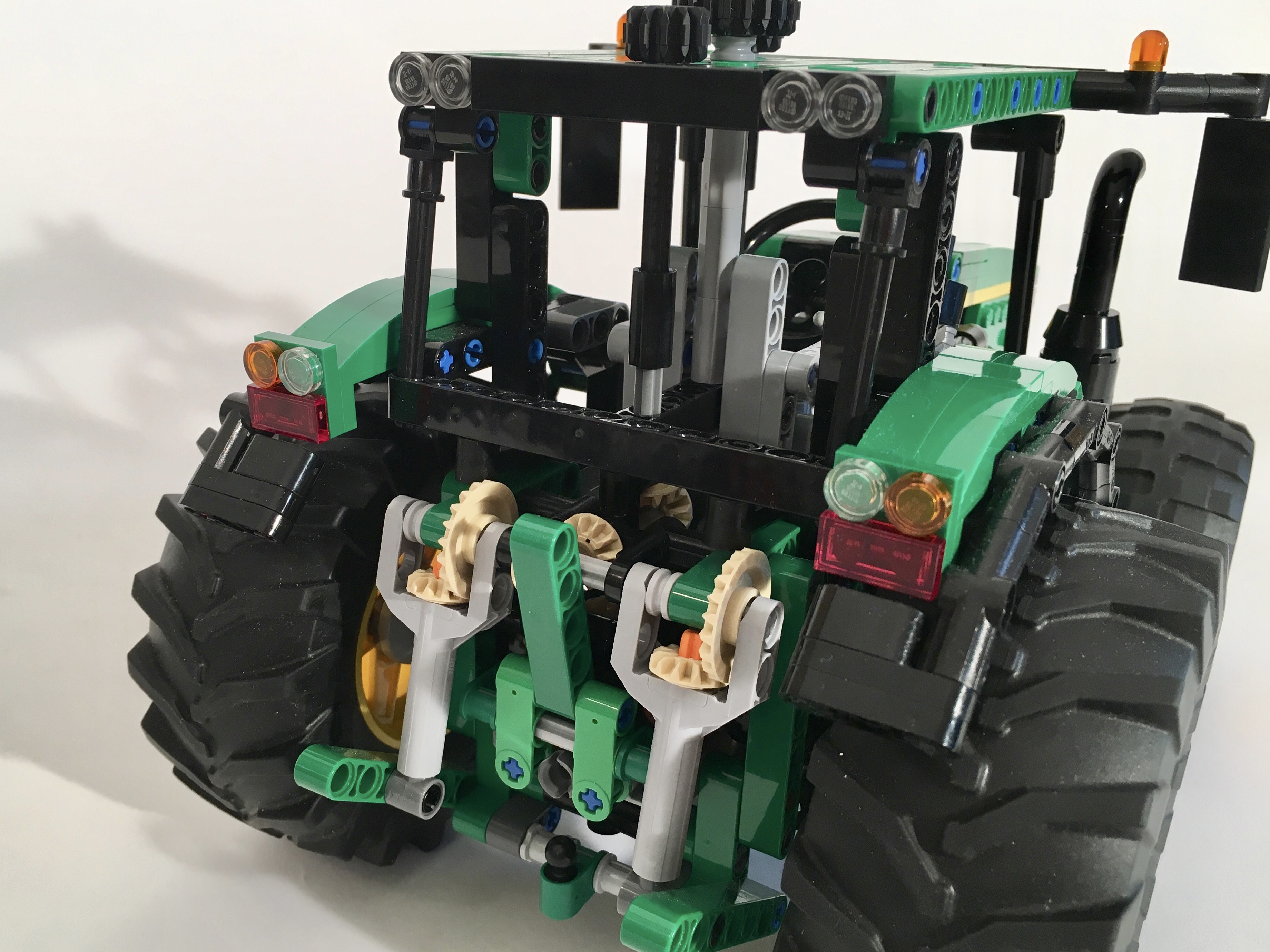 Brickshelf Gallery Mid size MOC of the John Deere 6130R Row tractor