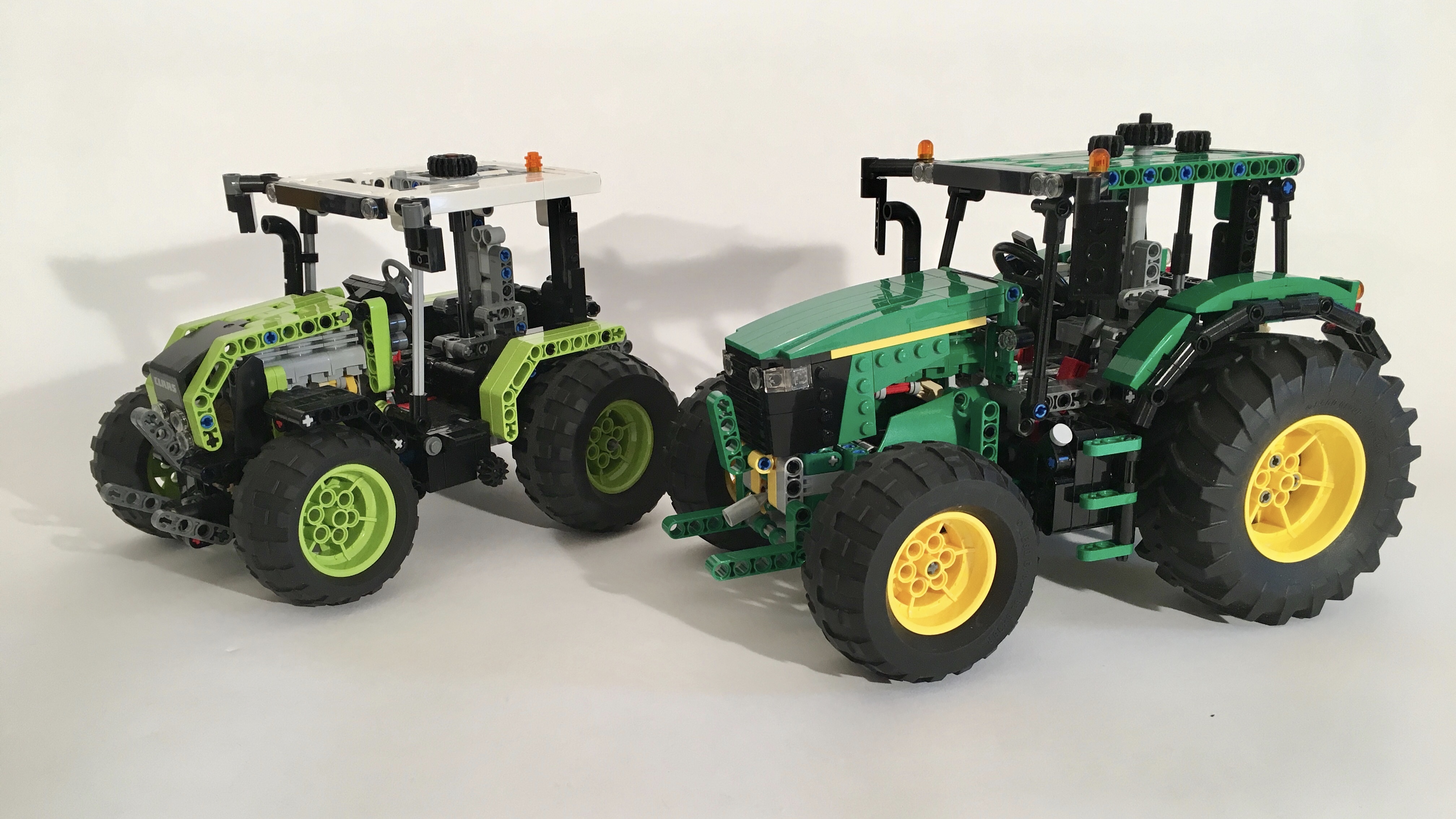 Brickshelf Gallery Mid size MOC of the John Deere 6130R Row tractor