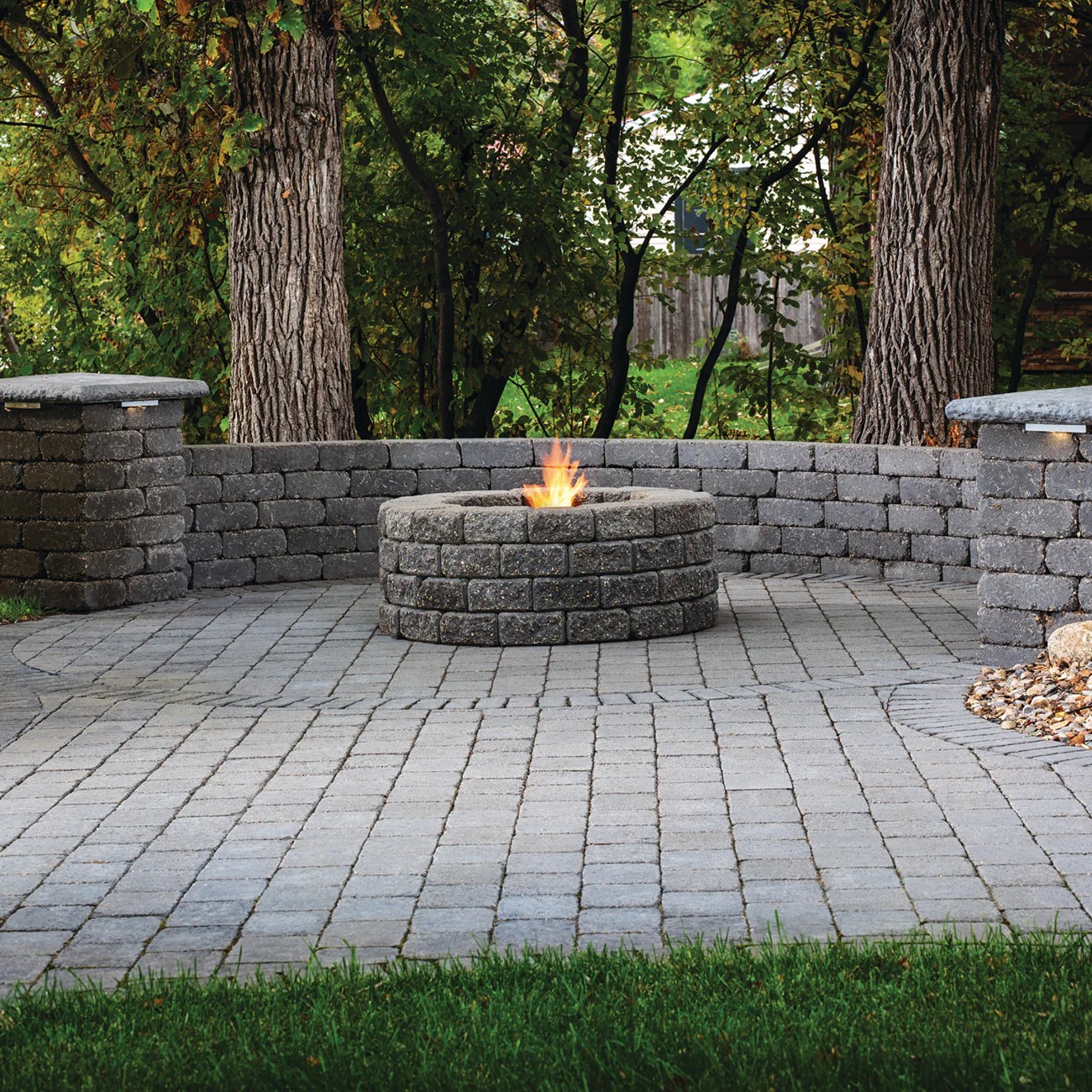 BELGARD STACKSTONE FIRE PIT KIT Bricks n Blocks
