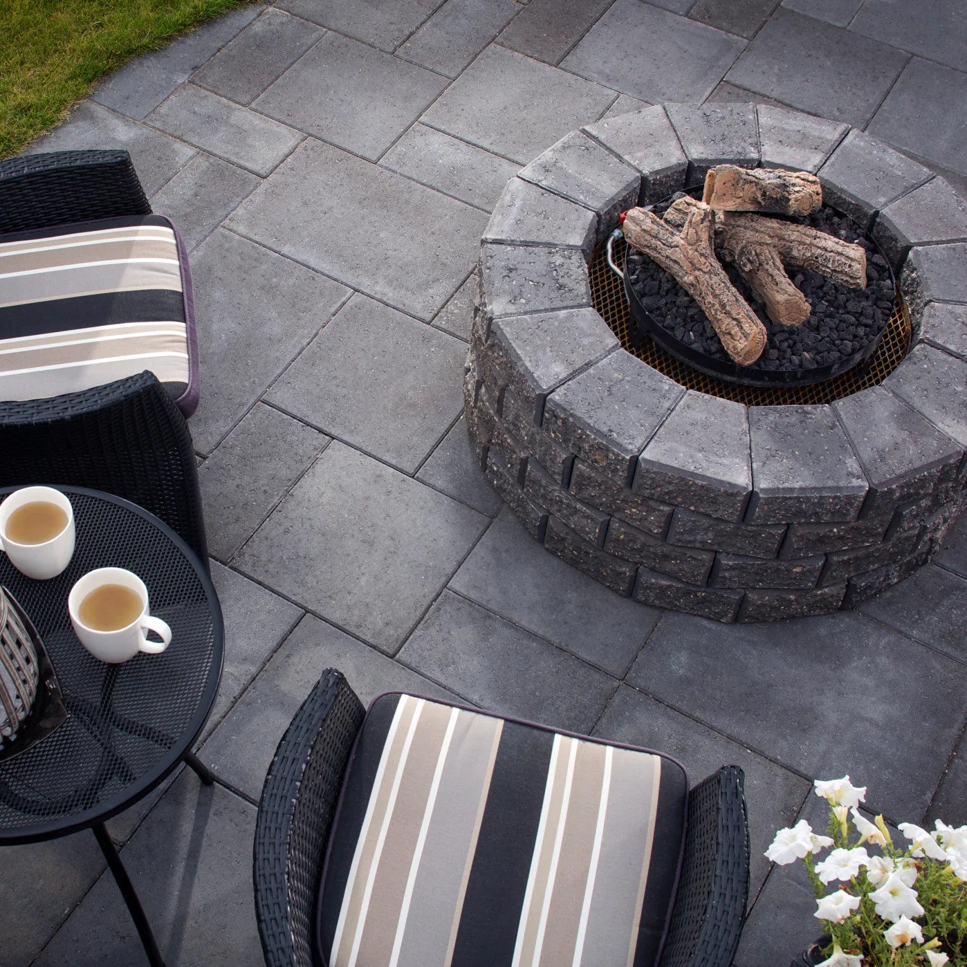 BELGARD STACKSTONE FIRE PIT KIT Bricks n Blocks