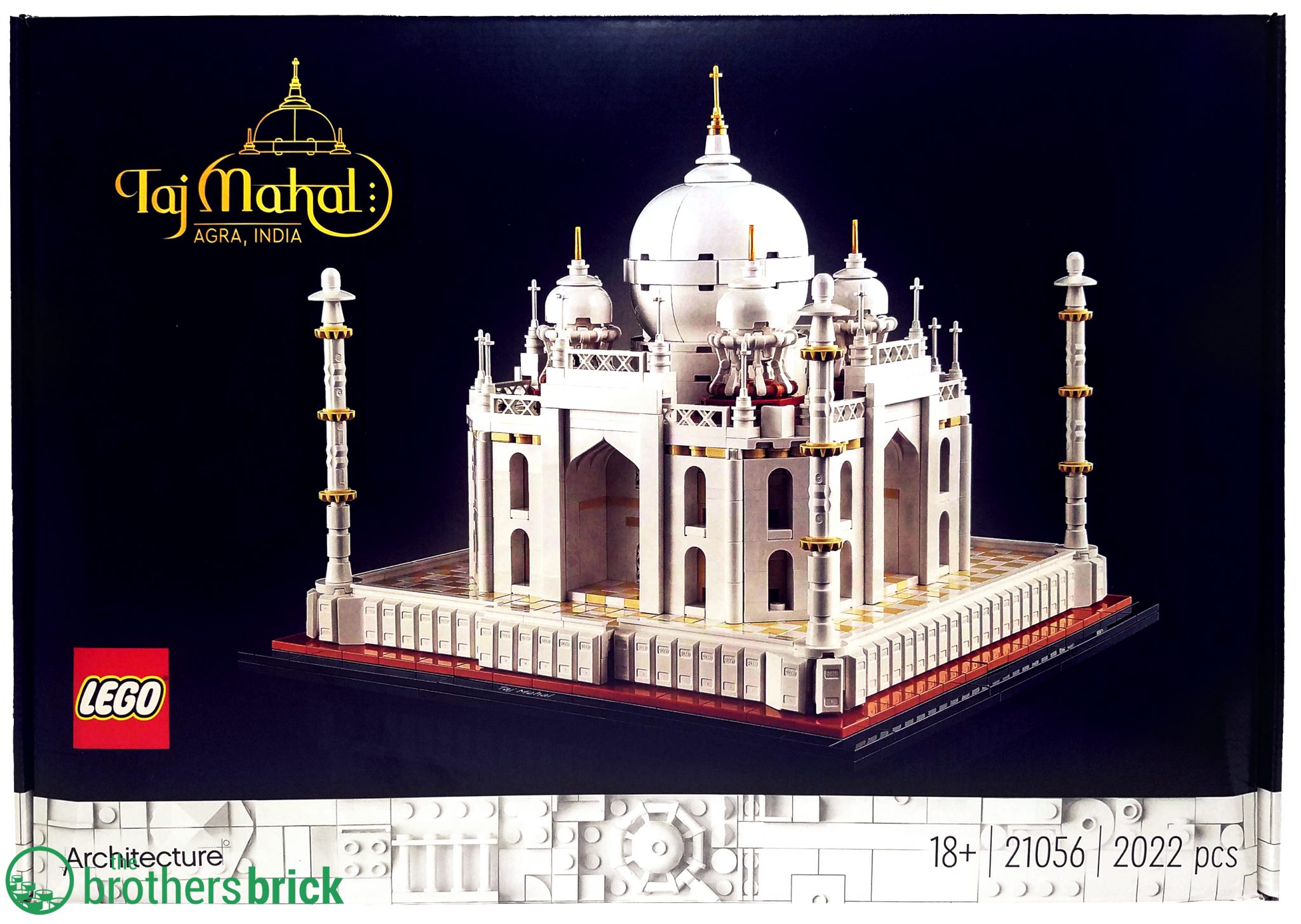 Eerste afbeeldingen van LEGO Architecture 21056 Taj Mahal