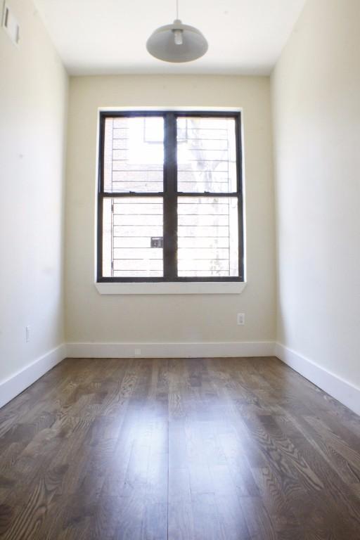 This Bushwick threebedroom has outdoor space and new finishes, but we
