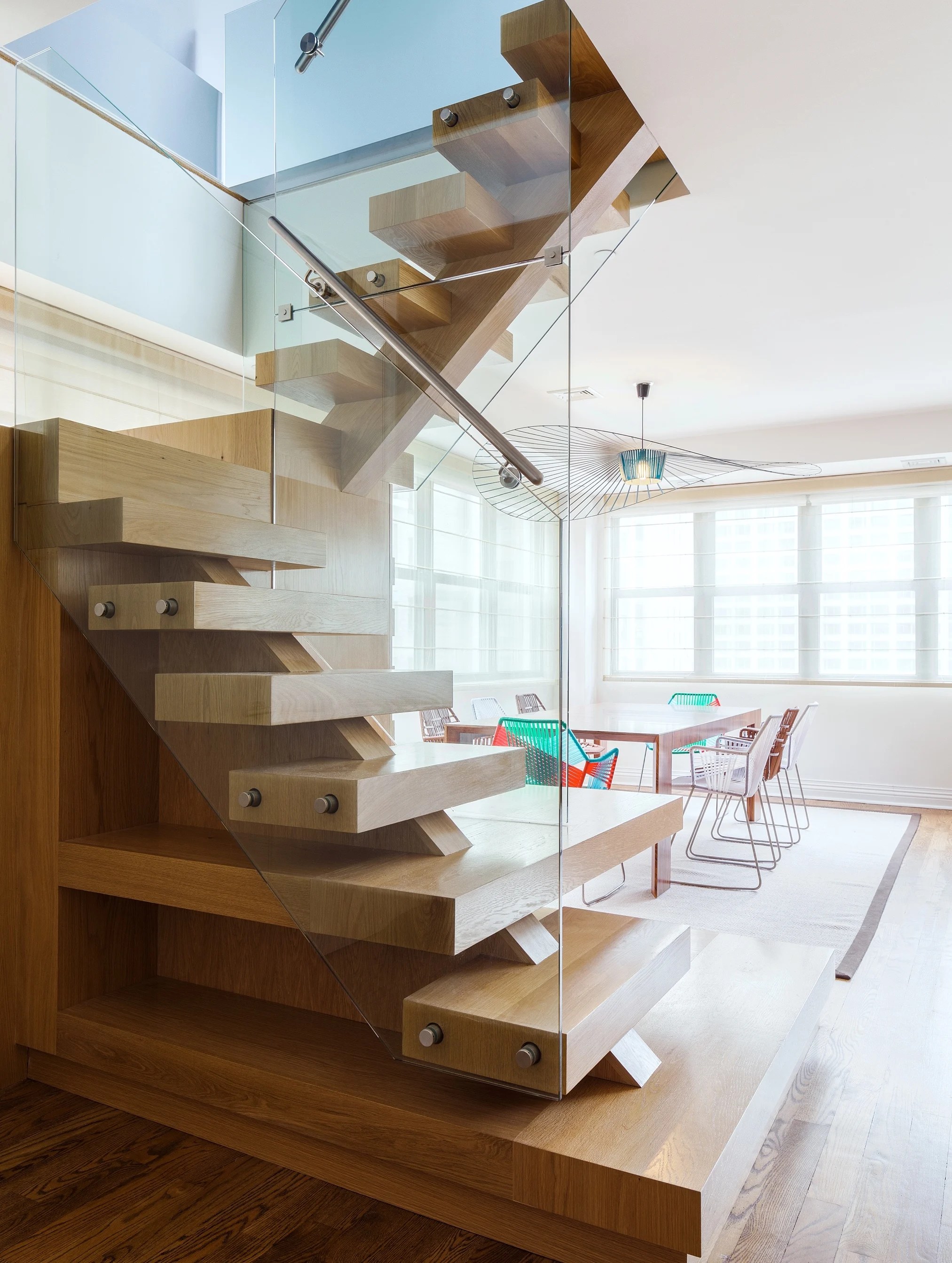 Spiral staircase alternatives for your NYC duplex renovation