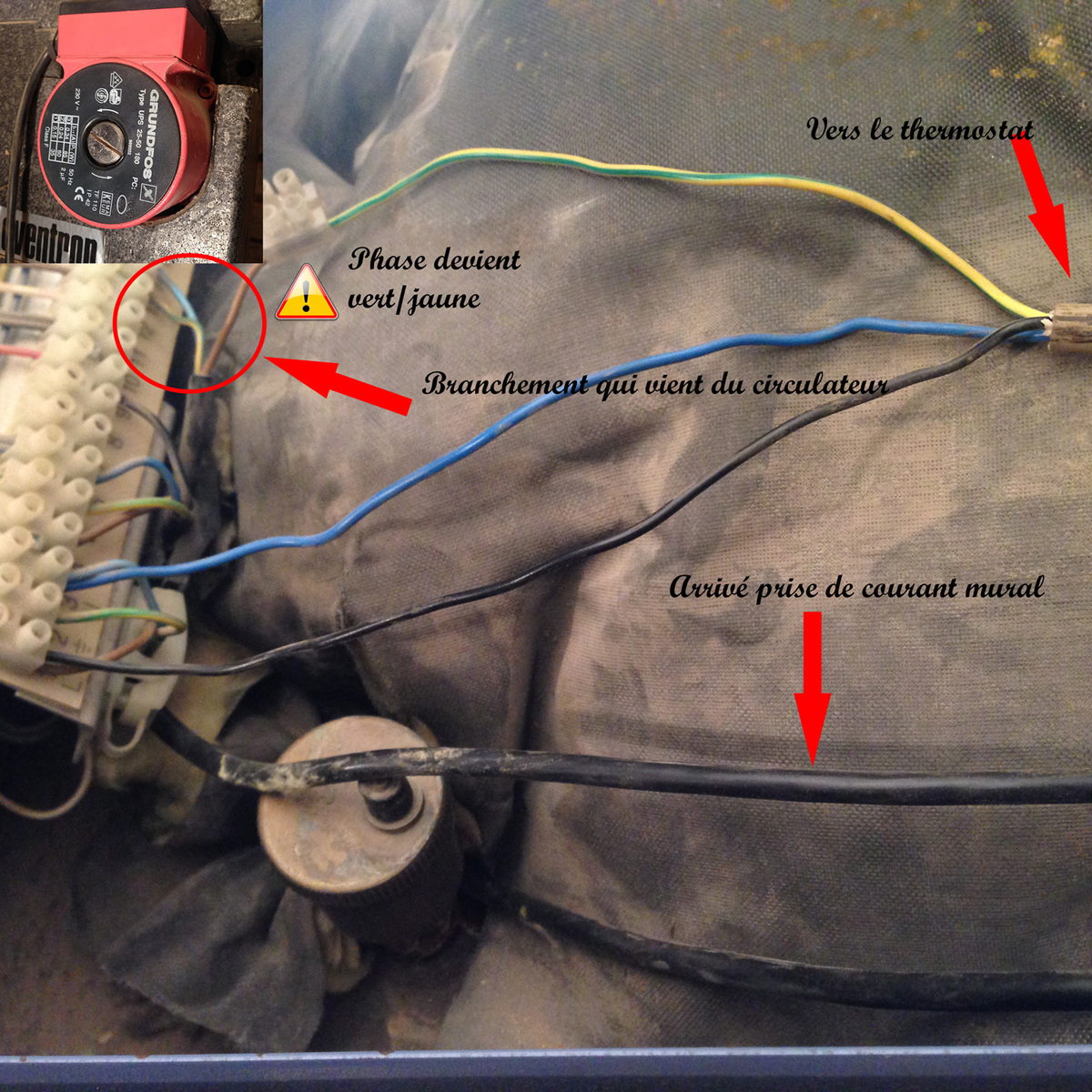 Besoin d&rsquo;aide Thermostat d&rsquo;Ambiance