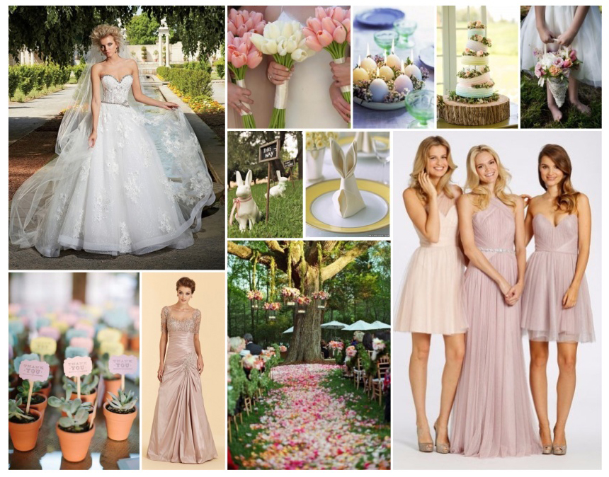 Easter Wedding Inspiration from Bridal Reflections