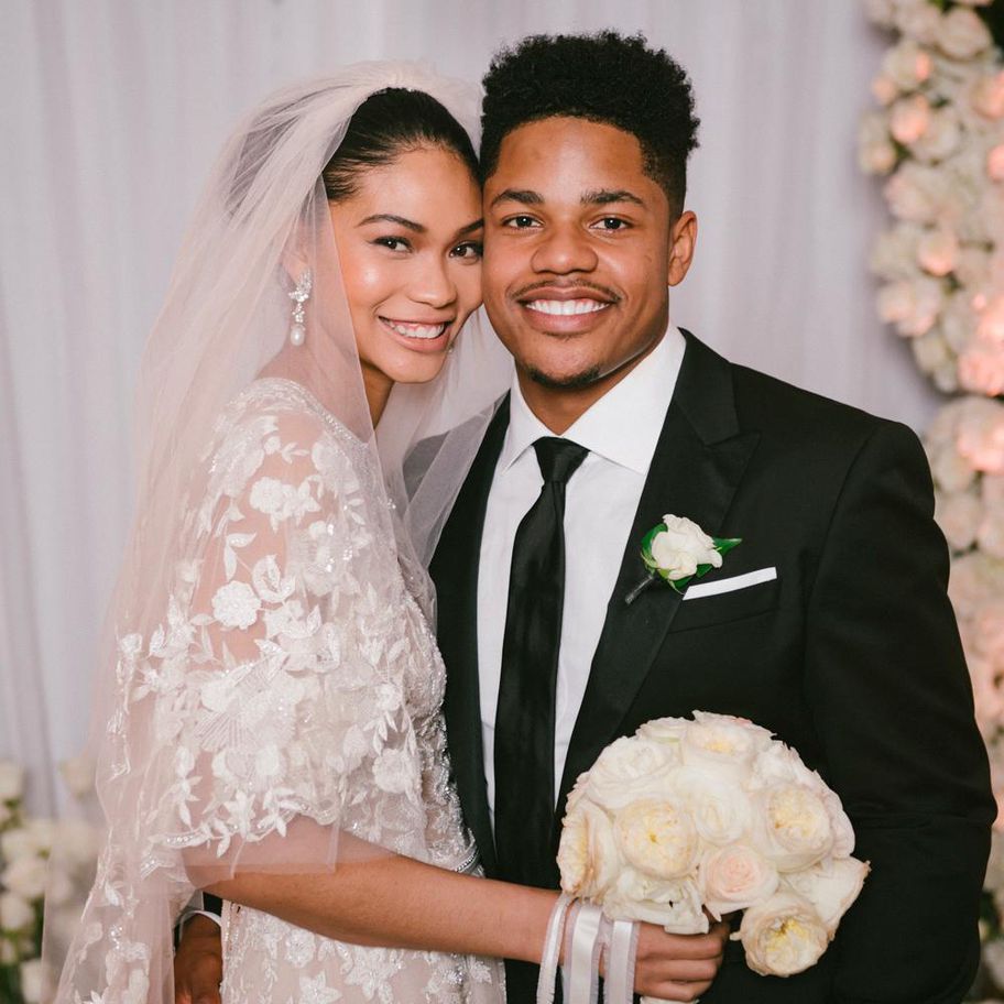 Chanel Iman and Sterling Shepard's Stunning Wedding Photo Album! Exclusive