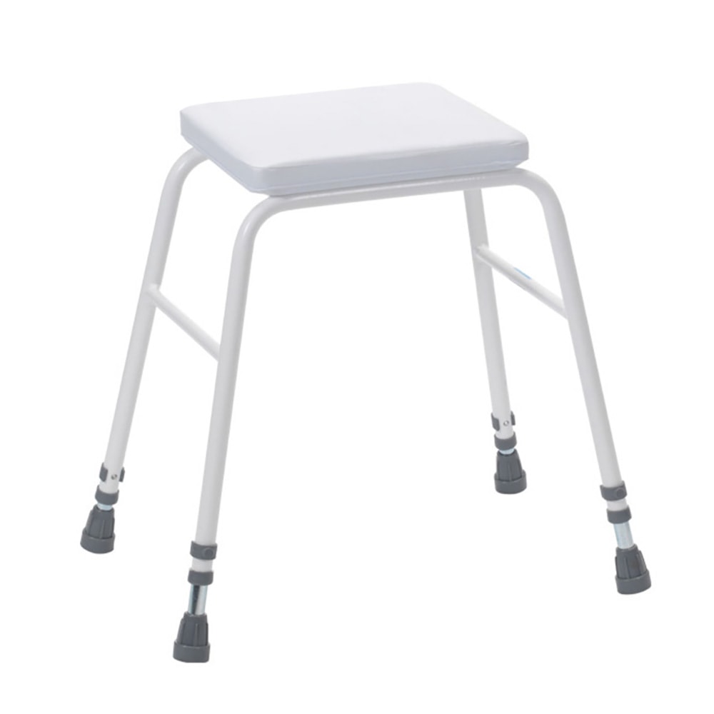 Perching Stool with Padded PVC Seat Perching Stools Bridge & Lindsey