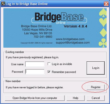 Bridge Base Online