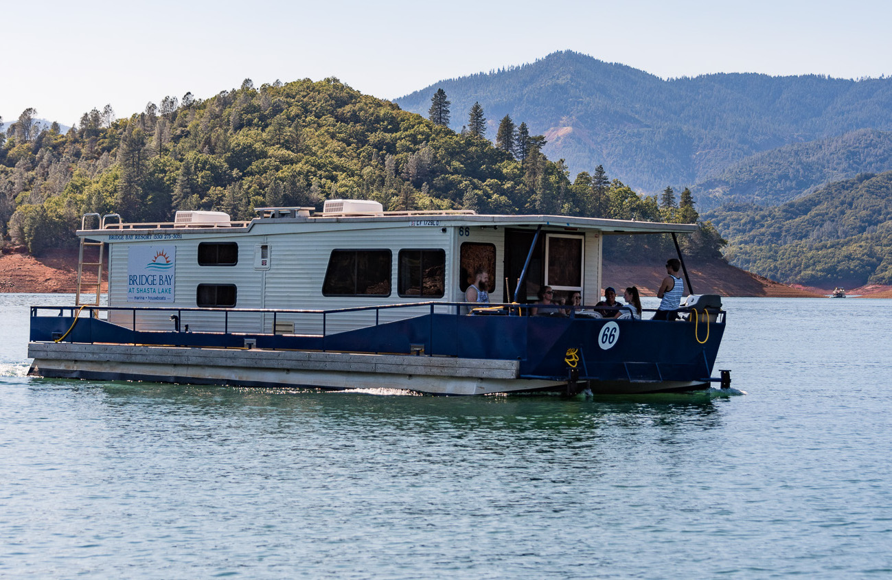 Shasta Lake Ski Boat Rentals Bridge Bay Marina