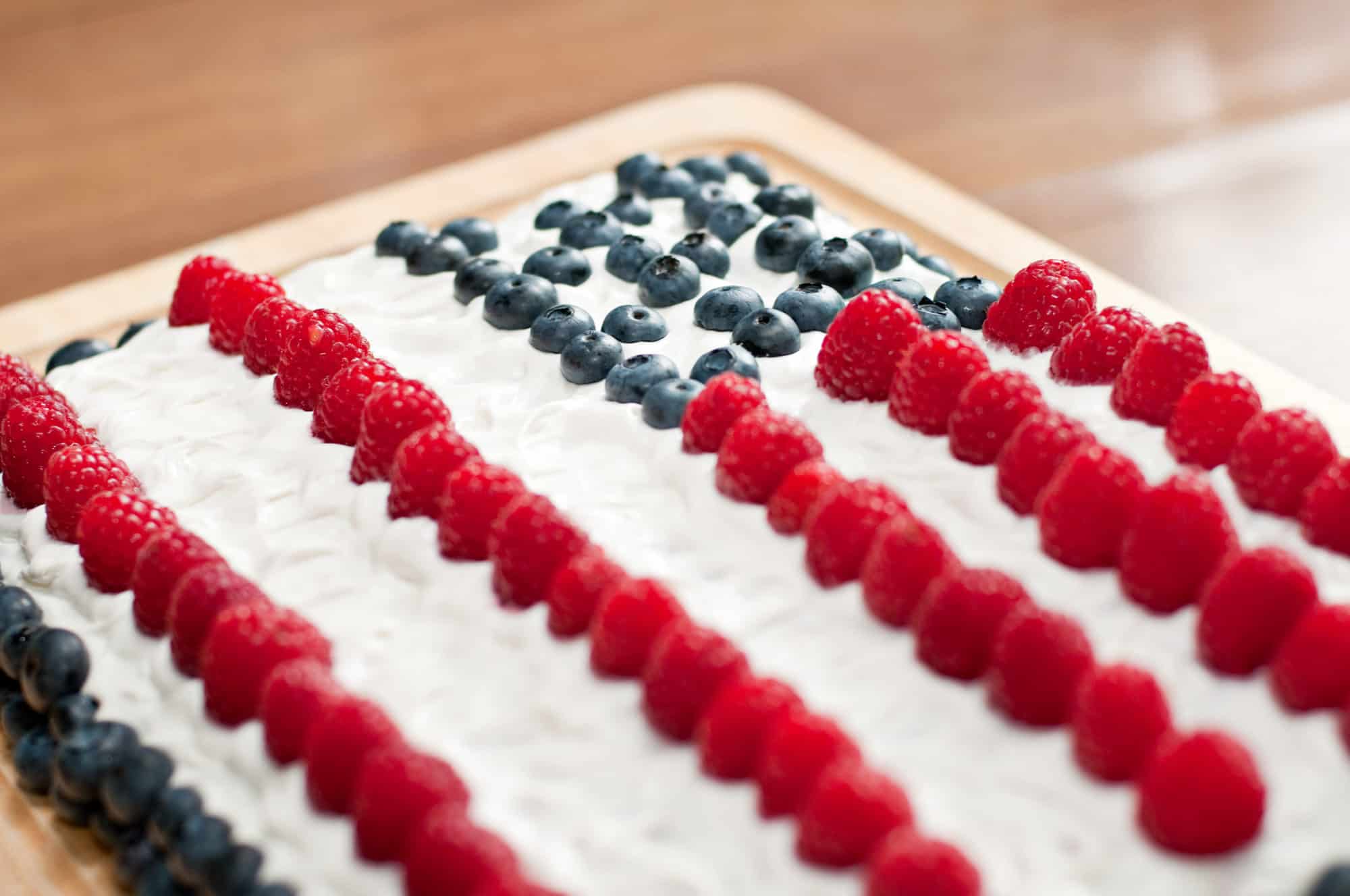 July Recipe of the Month American Flag Cake Bridge Credit Union