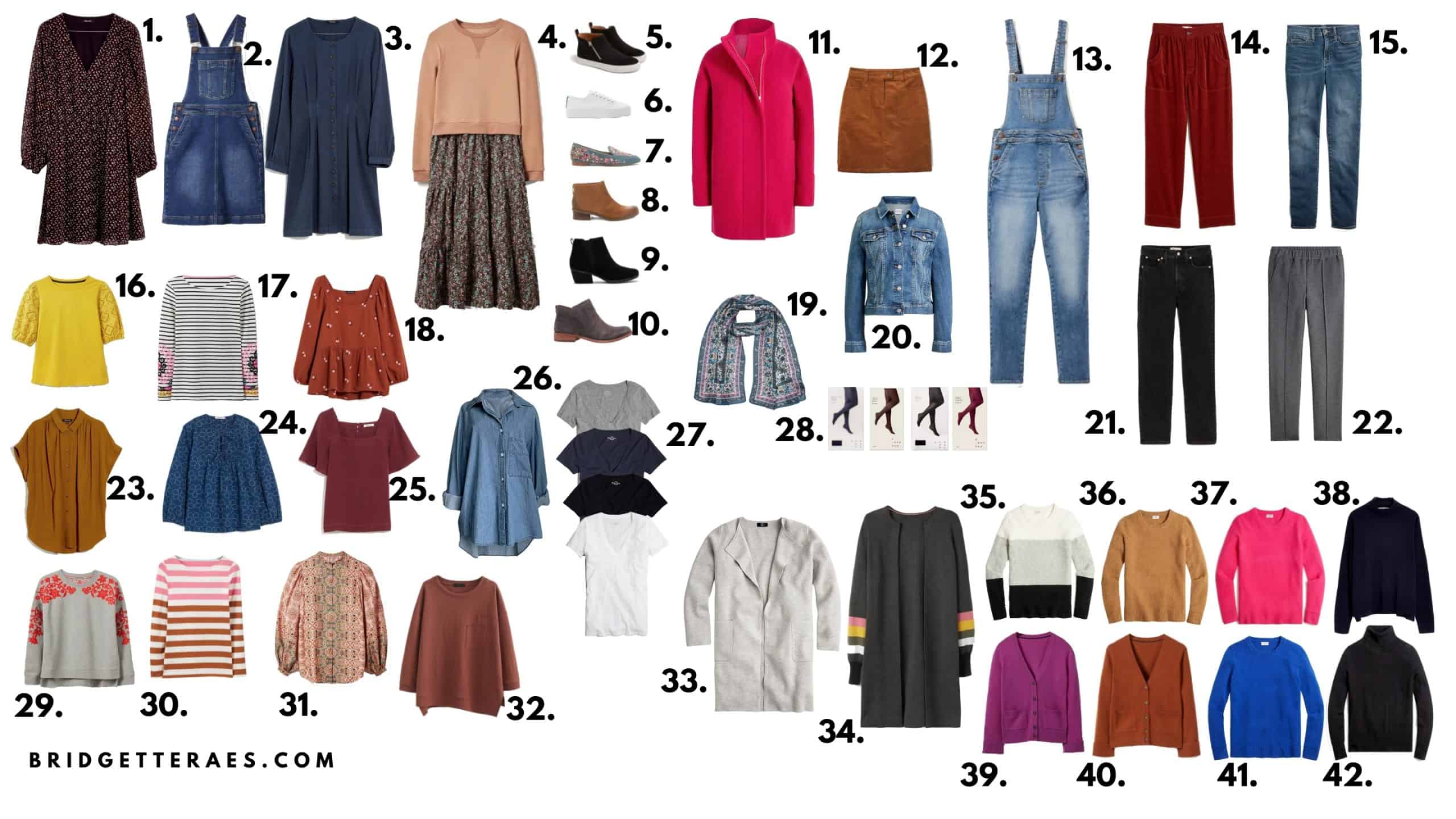 Warm Color Clothing