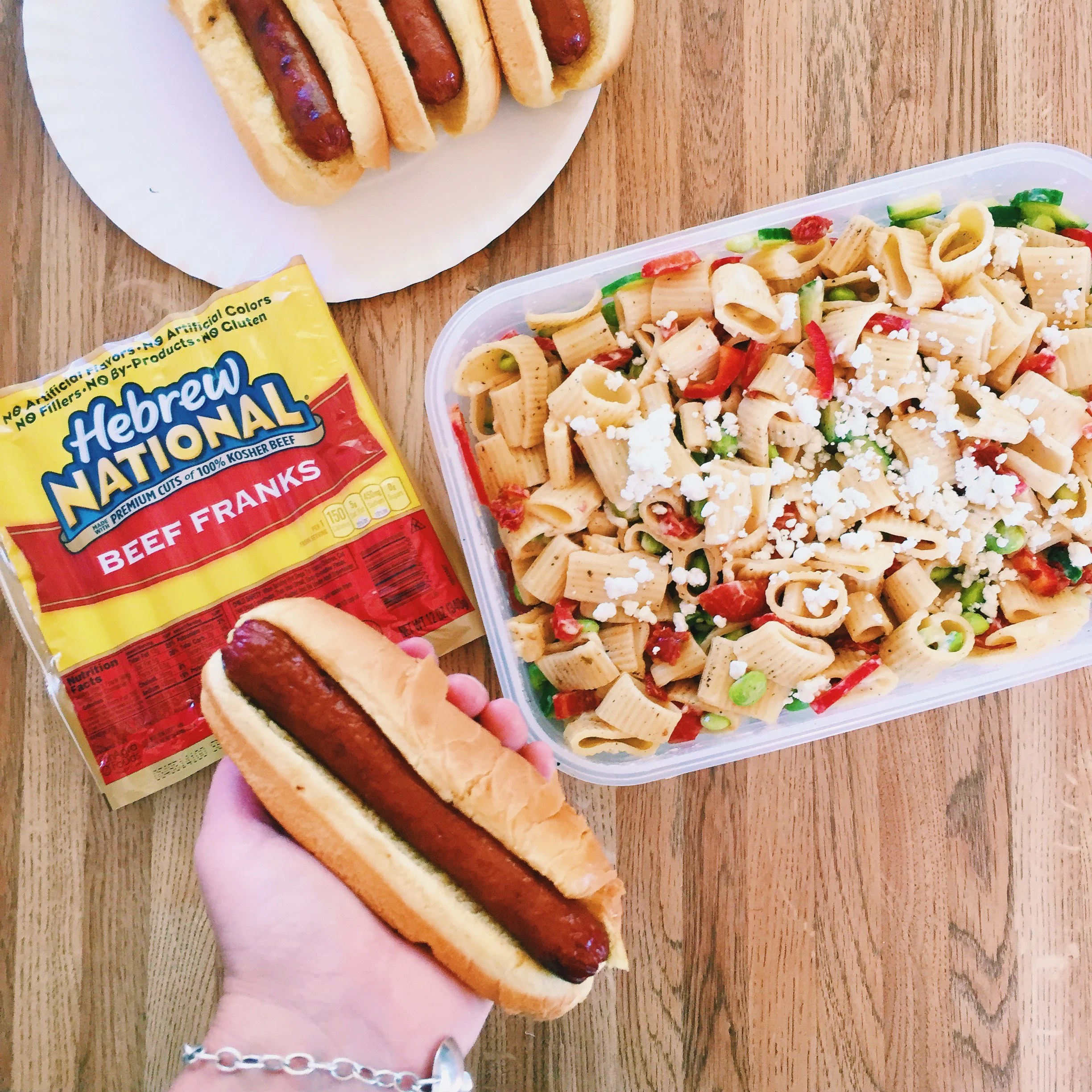 Fall Grilling & Feta Pasta Salad Recipe BriGeeski