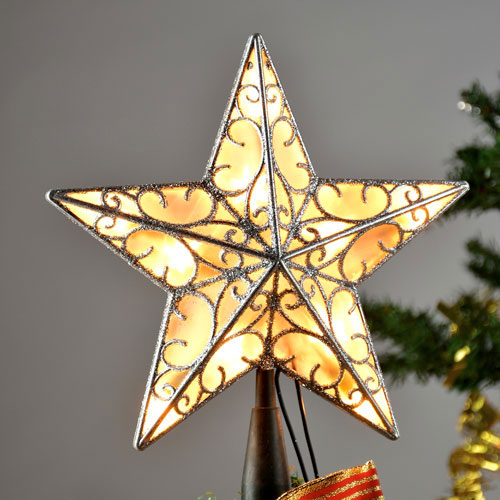 christmas tree star topper Bright Source Ltd