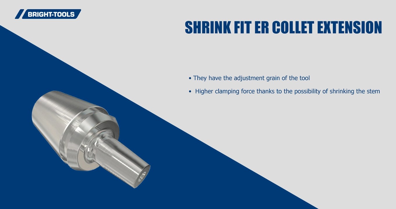 BRIGHTTOOLS Custom Shrink Fit ER Collet Extension Manufacturer China