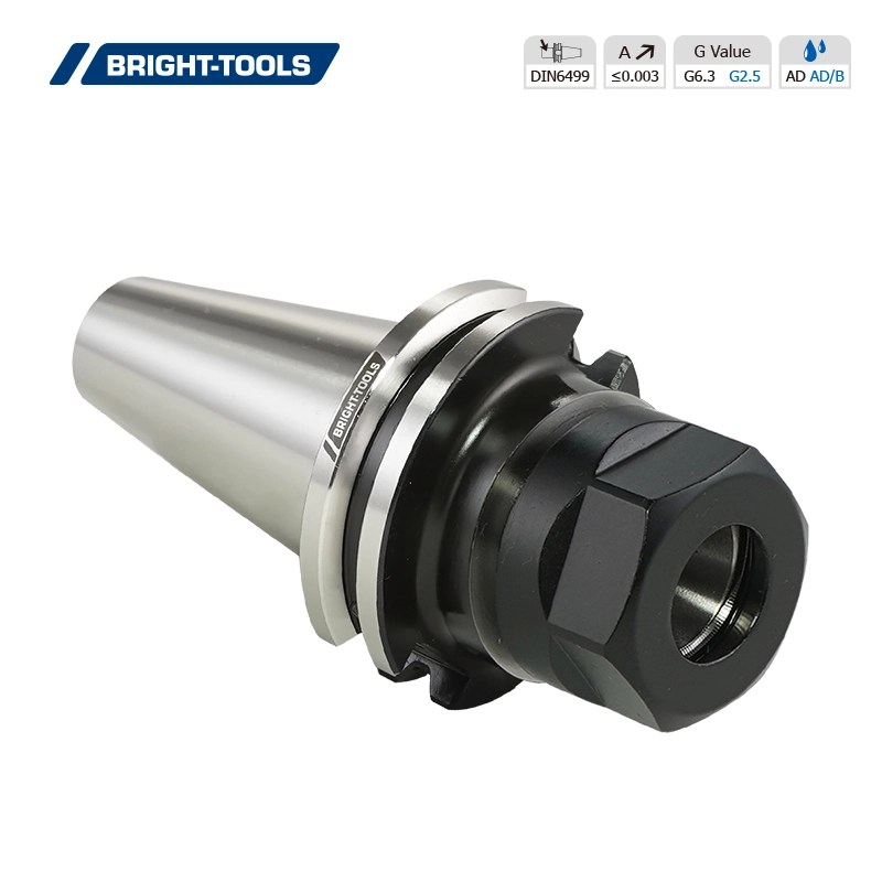 BRIGHTTOOLS Custom ANSI B5.50 ER Collet Chuck with Hex Nut