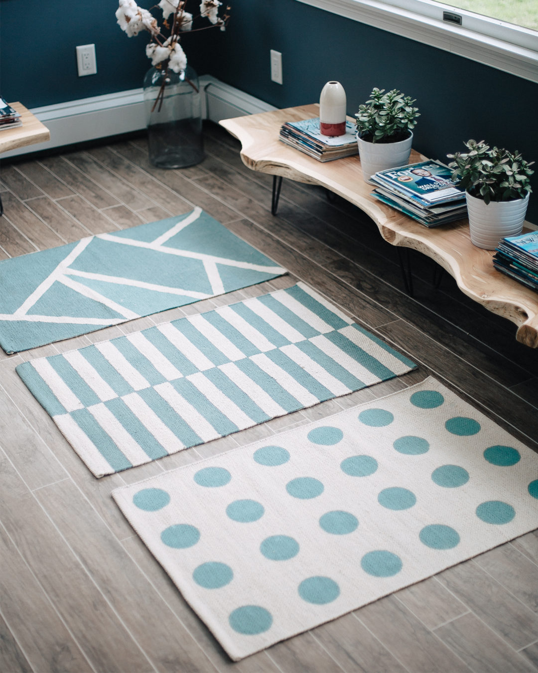 DIY How to Paint Patterns on Rugs Bright Bazaar by Will Taylor