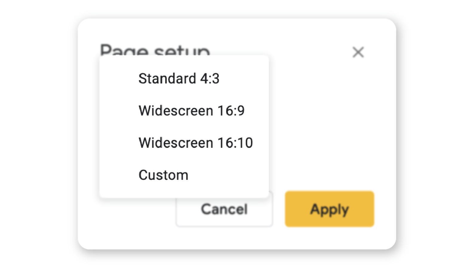How to change slide size in Google Slides BrightCarbon