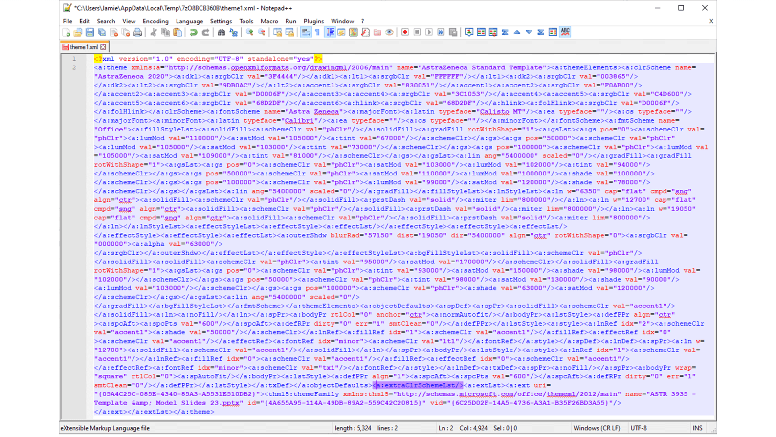 Hacking PowerPoint to create custom colors BrightCarbon