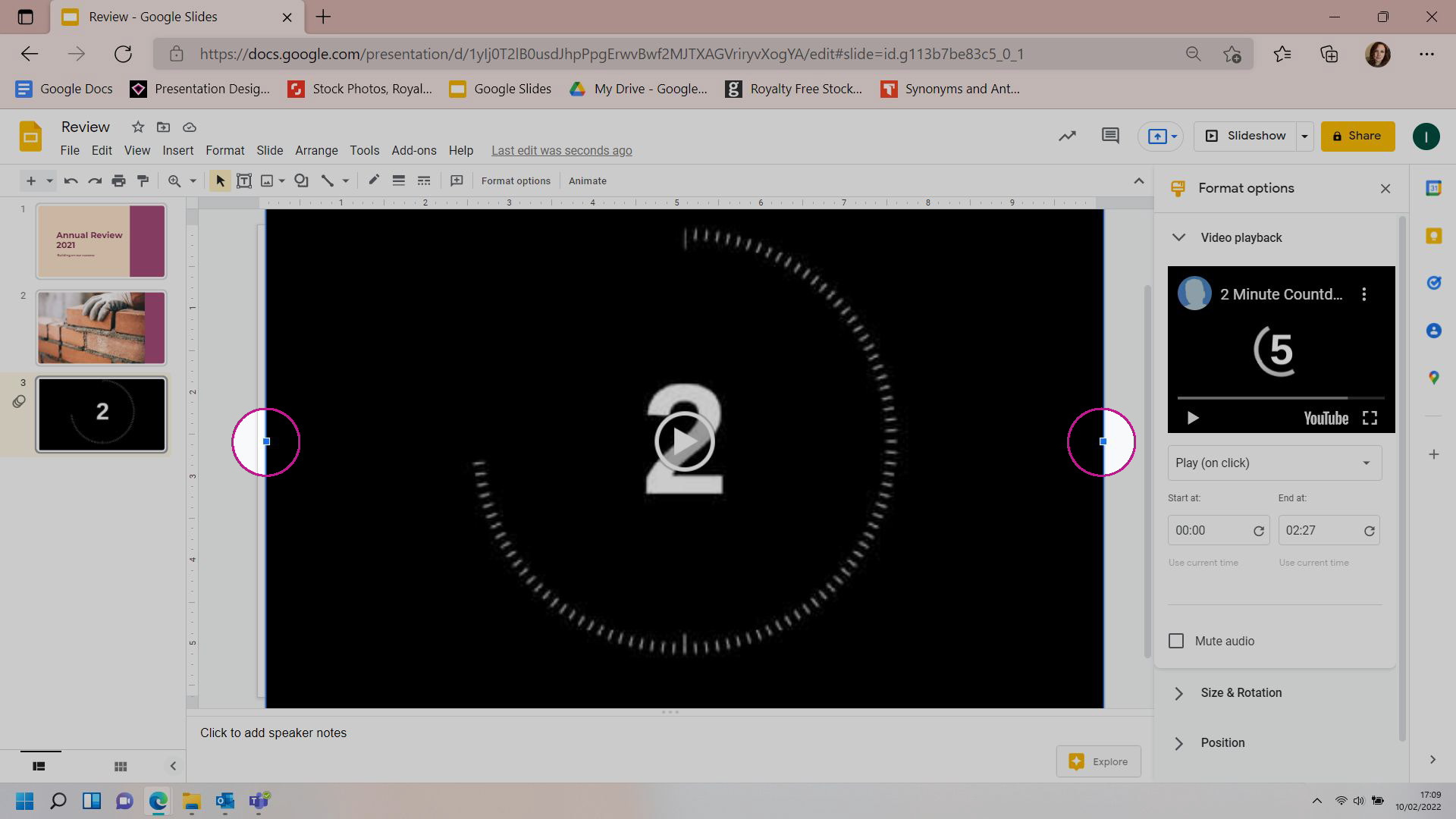 How to add a timer to Google Slides BrightCarbon