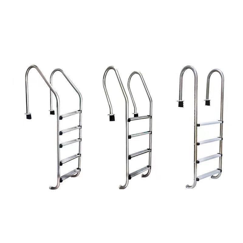 Swimming pool ladder