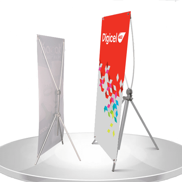XFrame Banner w/ Stand Bright Print Works