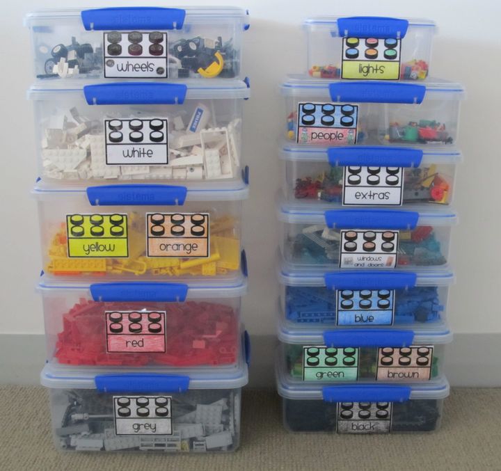 LEGO Storage Ideas 20 Ways to Organize Your Toy Bricks