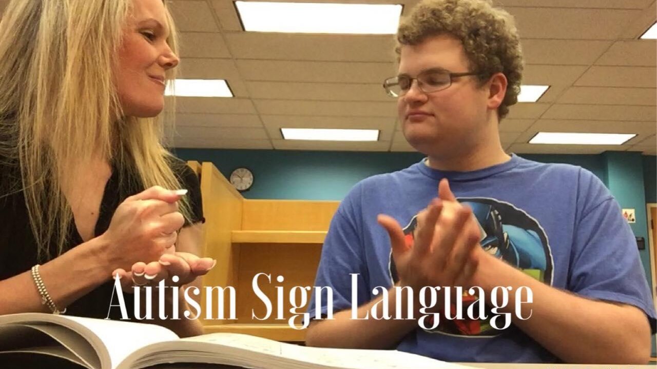 Autism sign language one mother’s mission to communicate with her non