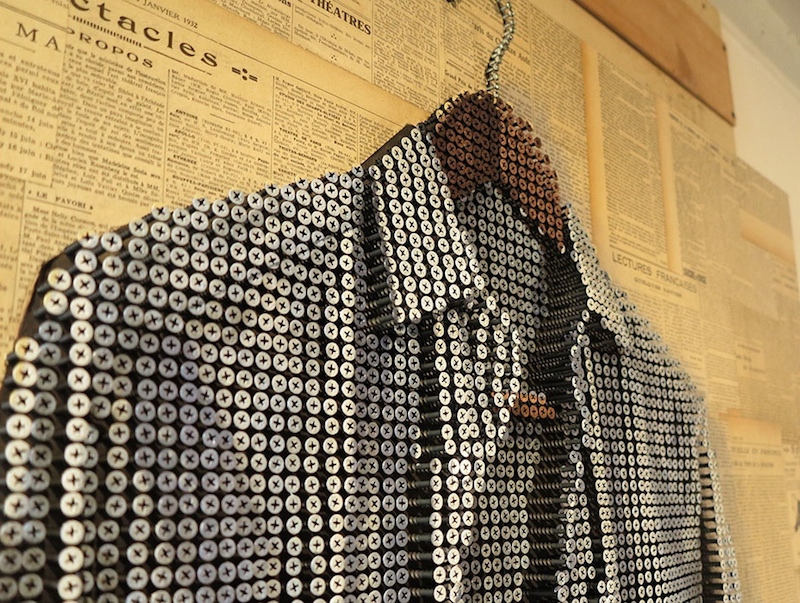 This incredible 3D art is made from common household screws BrightVibes