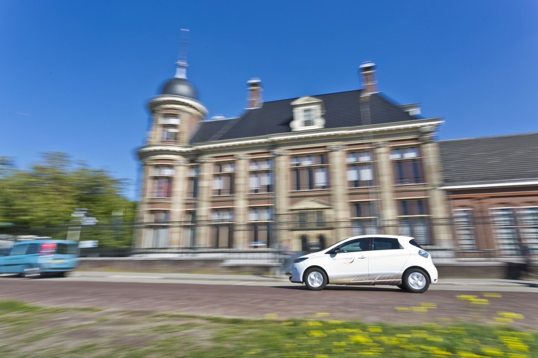The Dutch drive into a green future with 100 solar powered cars
