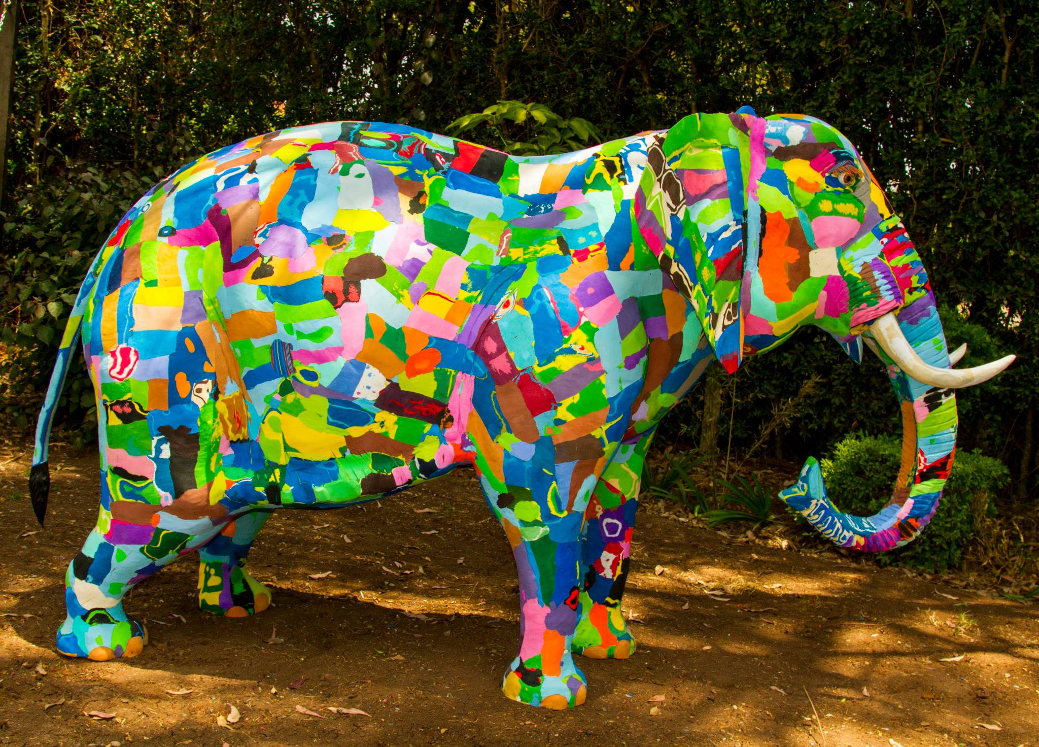 Flip the flop art made from discarded flip flops BrightVibes