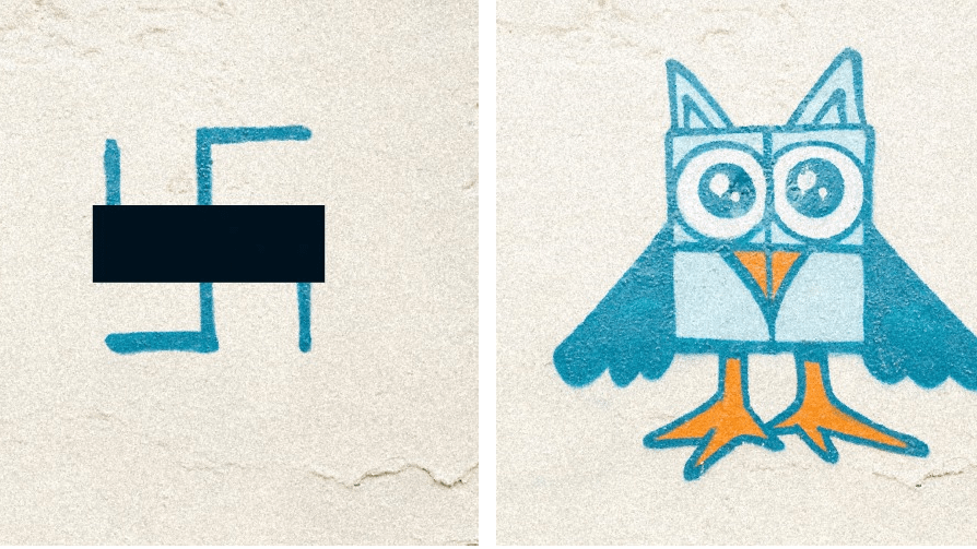 Graffiti takes a stance against racism. This is Paintback. BrightVibes