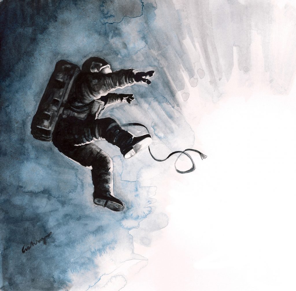 I�m Floating in a Most Peculiar Way Bright Wall/Dark Room