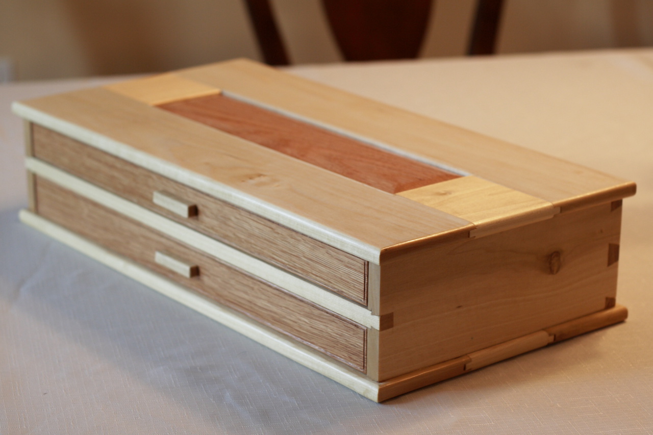 Wooden Pen Box Completed