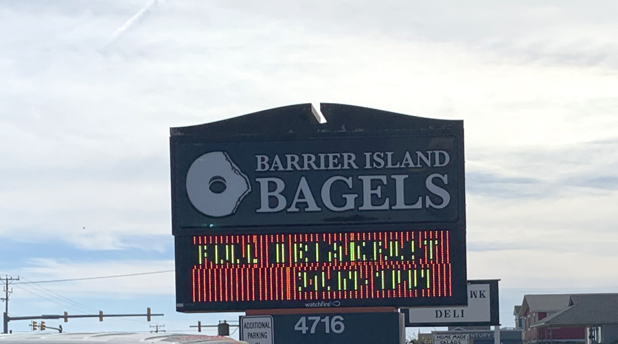 Barrier Island Bagels—New Home, Same Great Bagels Brindley Beach