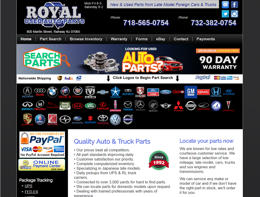 Royal Used Auto Parts Brisco