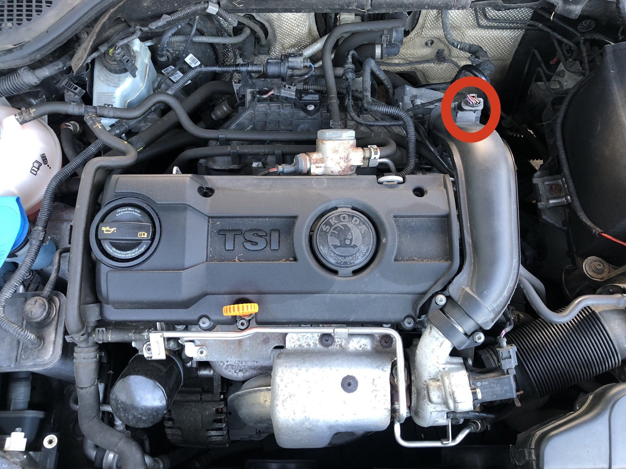 1.4 tsi 122 Octavia MAP Sensor Skoda Octavia Mk II (2004 2013