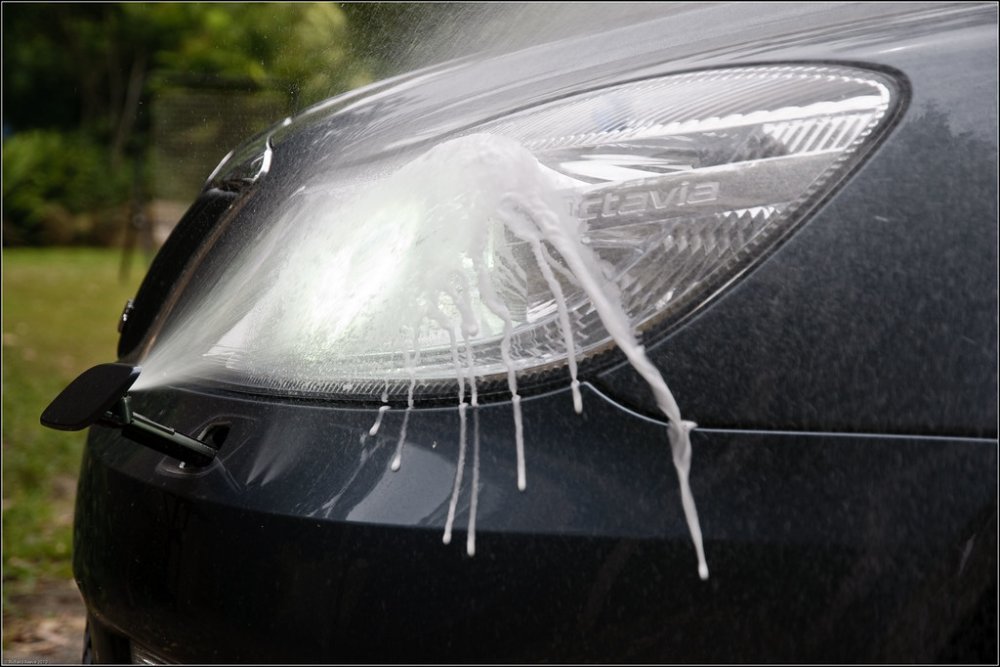 Headlight washers not working fuse blown Skoda Octavia Mk II (2004